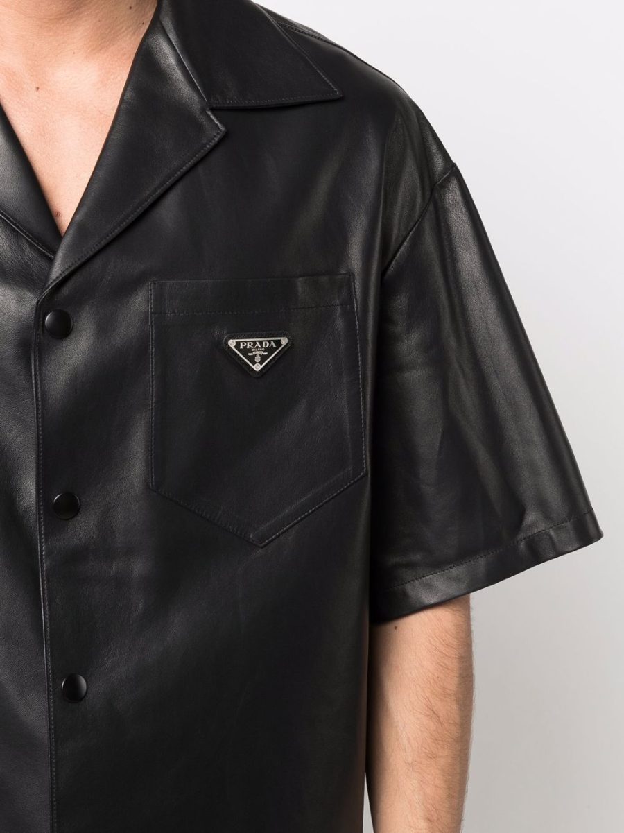 Prada Nappa Leather Shirt - Loschi Boutique