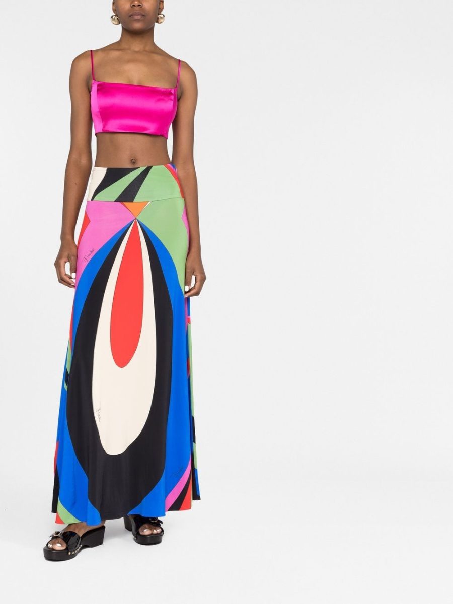 pucci maxi skirt