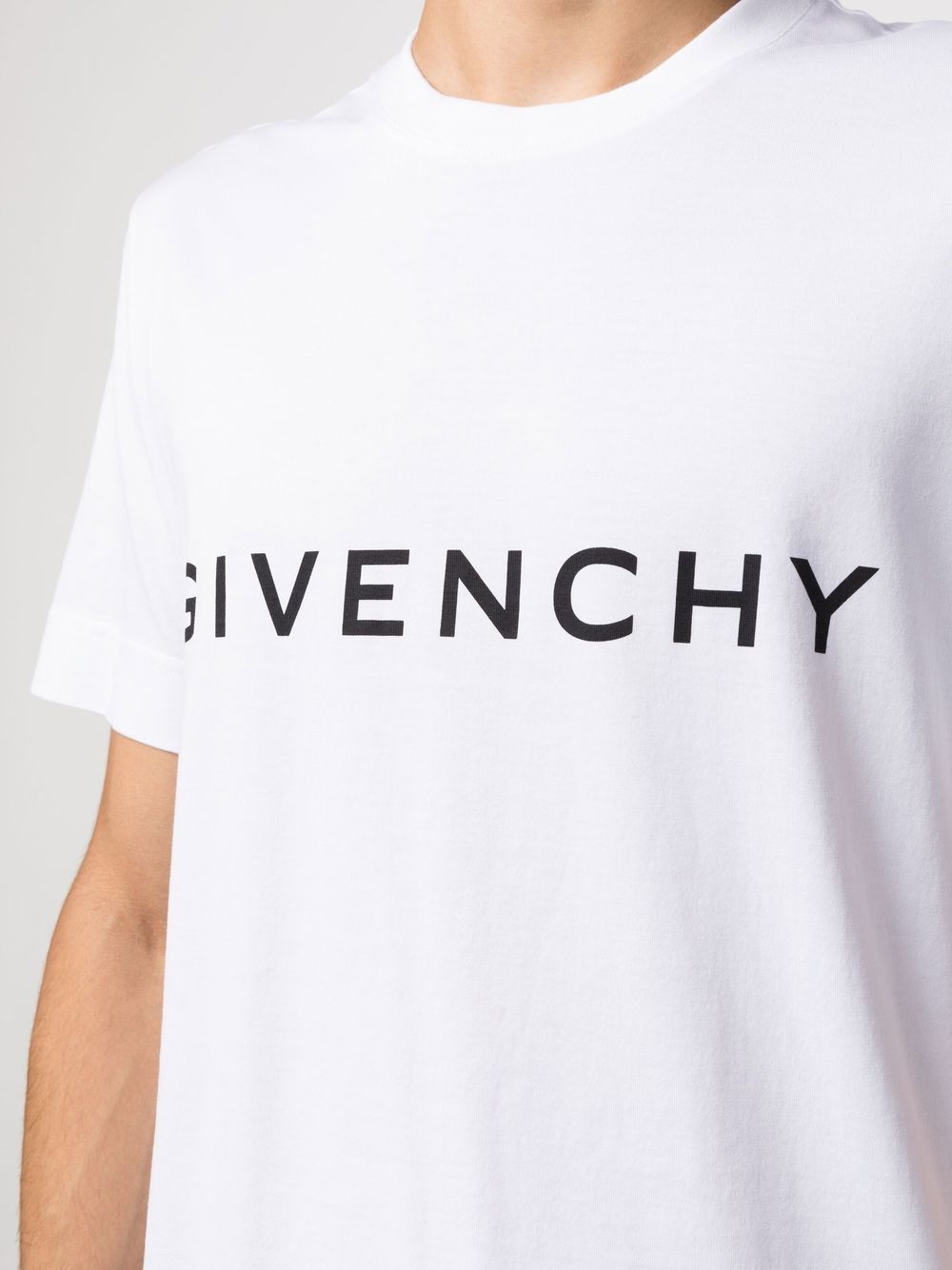 Givenchy round outlet neck t shirt