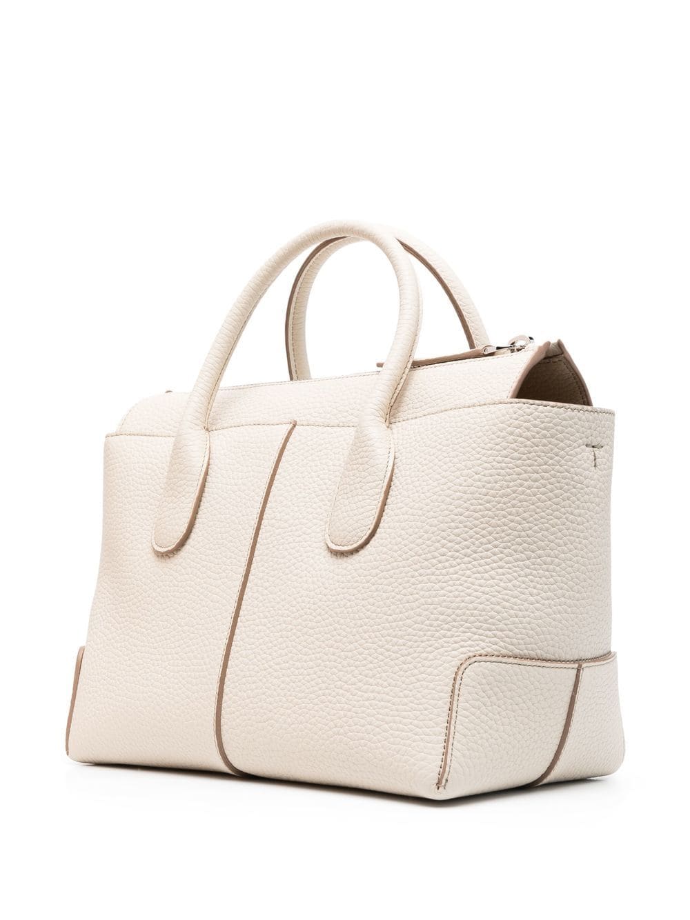 Tod's Di Bag Borsa Da Viaggio In Pelle BEIGE Donna, 59% OFF