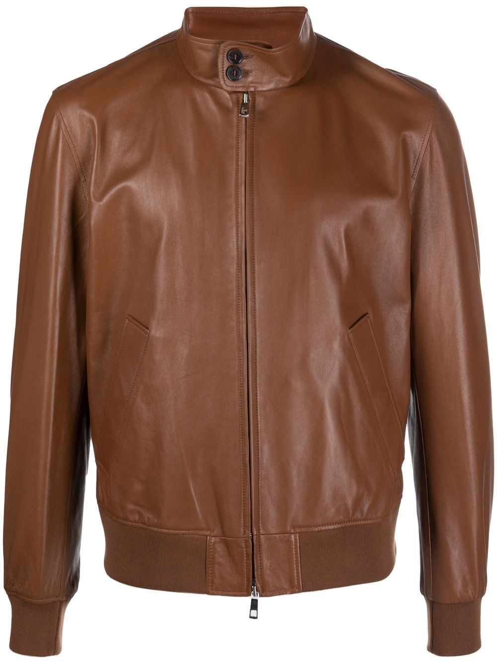 Shadow Monogram Embossed Leather Blouson - Ready to Wear