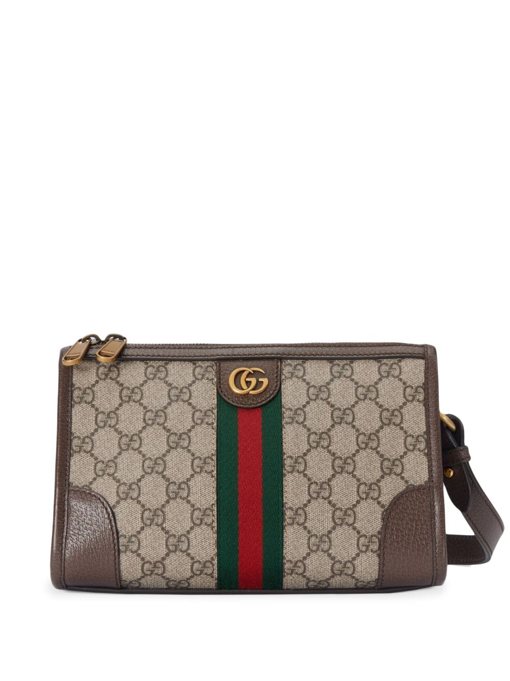 Gucci - Brown Ophidia GG Cross Body Bag - Men'S -  Leather/Linen/Flax/Cotton/Canvas for Men