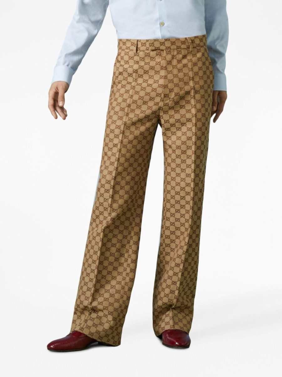Gucci GG Supreme Trousers - Farfetch  Trousers, Gucci, Improve soil quality