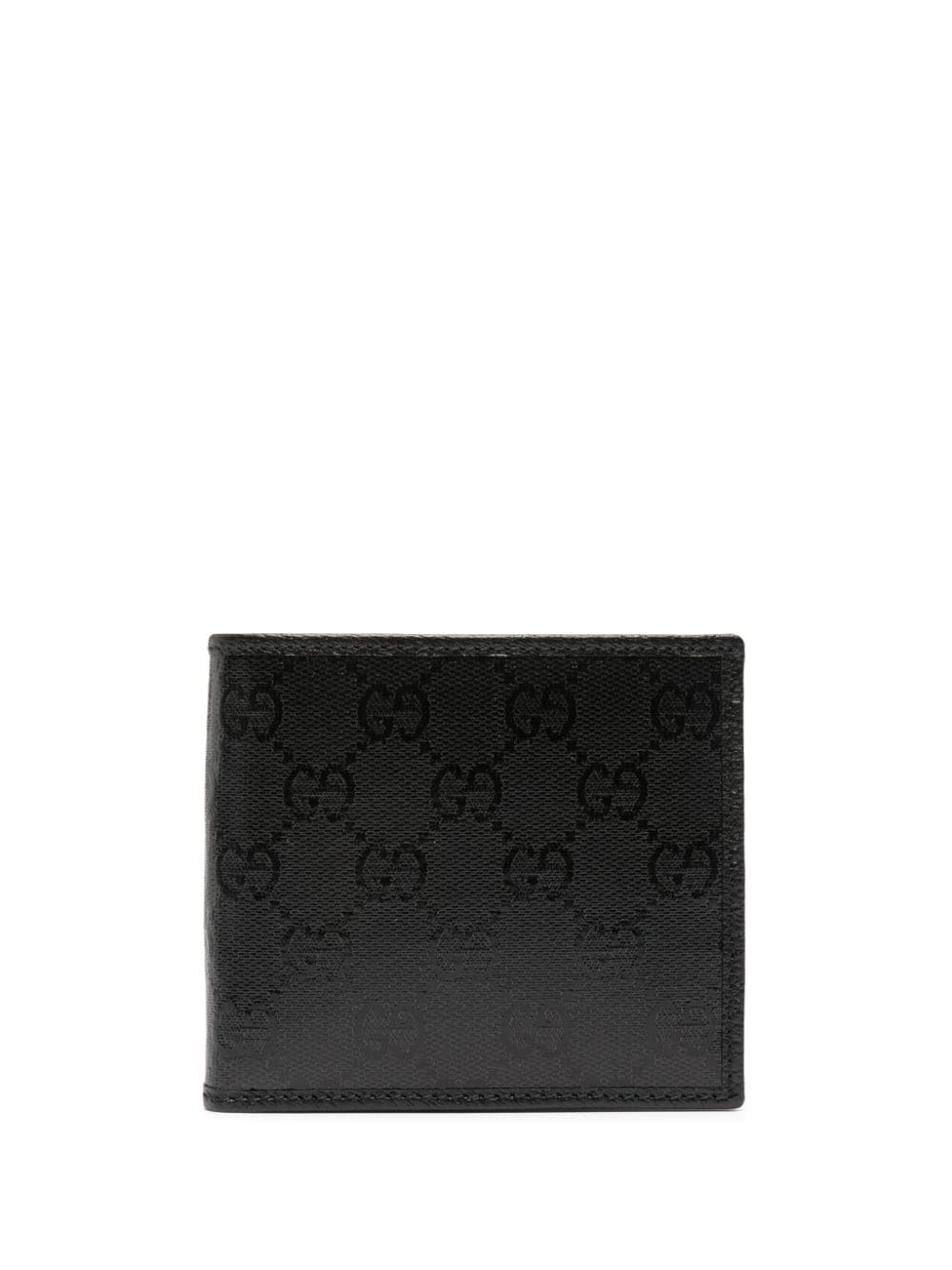 Gucci GG Leather Wallet - Black - Wallets