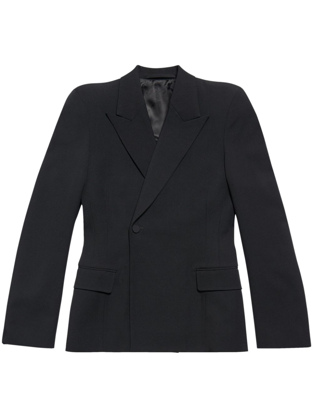 Lauren Ralph Lauren Ryen Notch Lapel Long Sleeve Wool Blazer