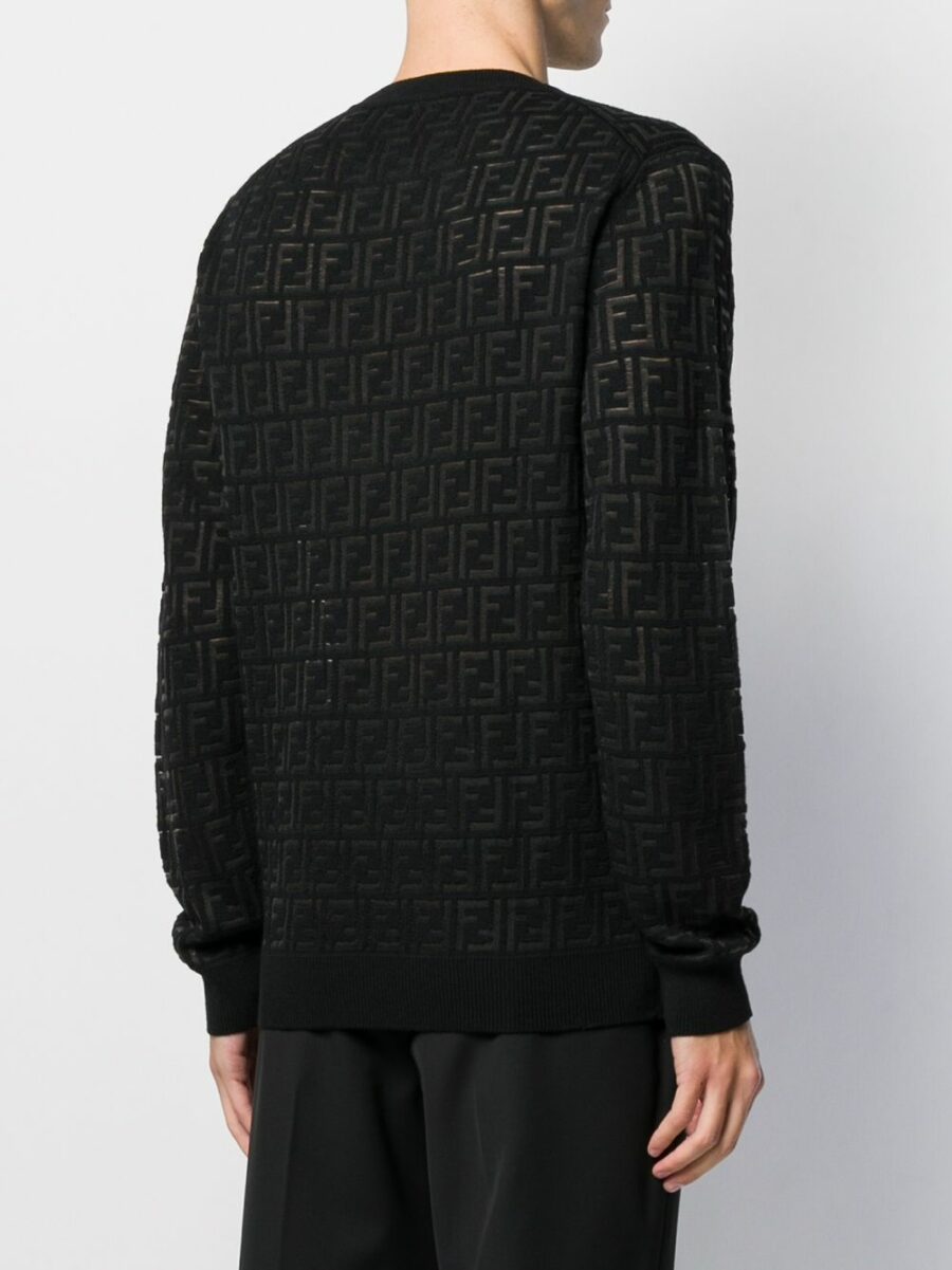 <strong>Fendi </strong><br>Maglia In Lana E Nylon - immagine 5