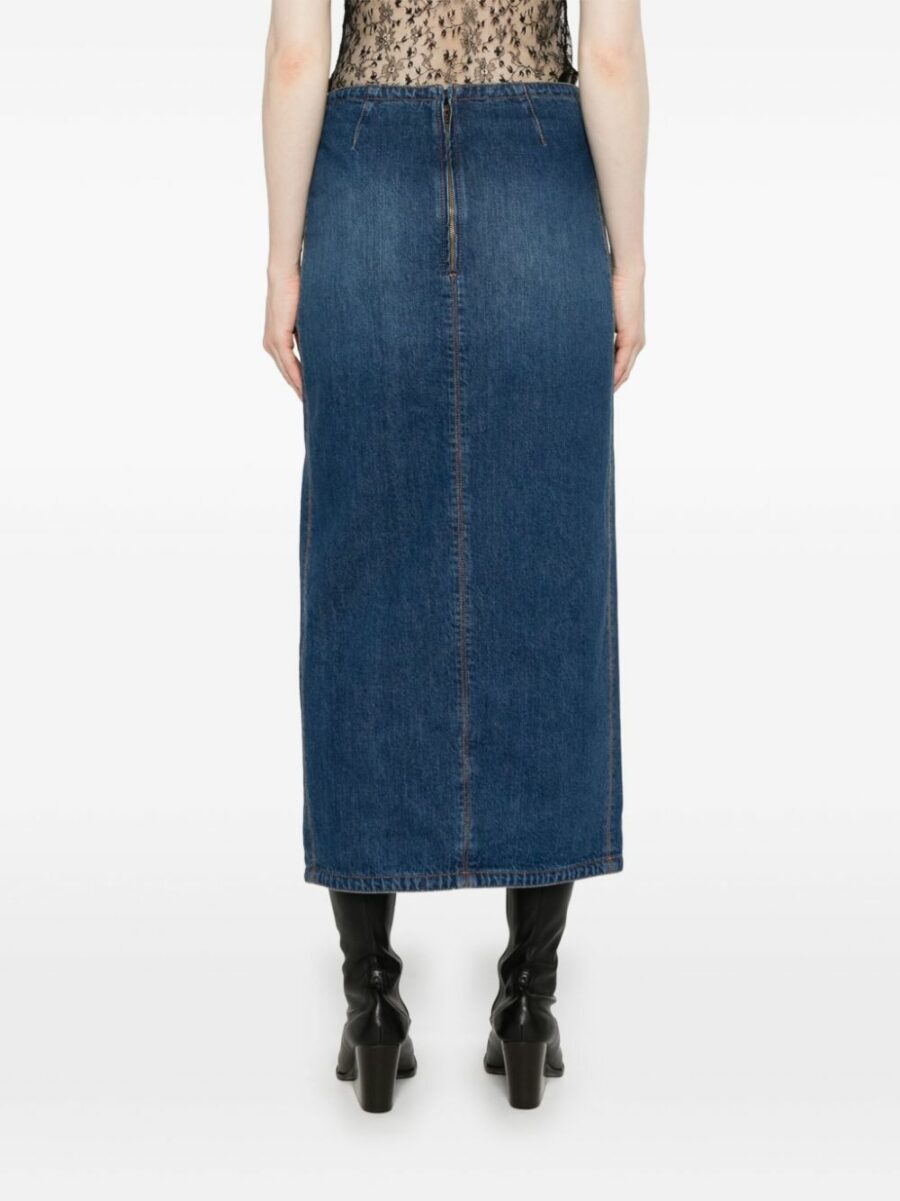 <strong>Chloé </strong><br>Gonna In Denim - immagine 4