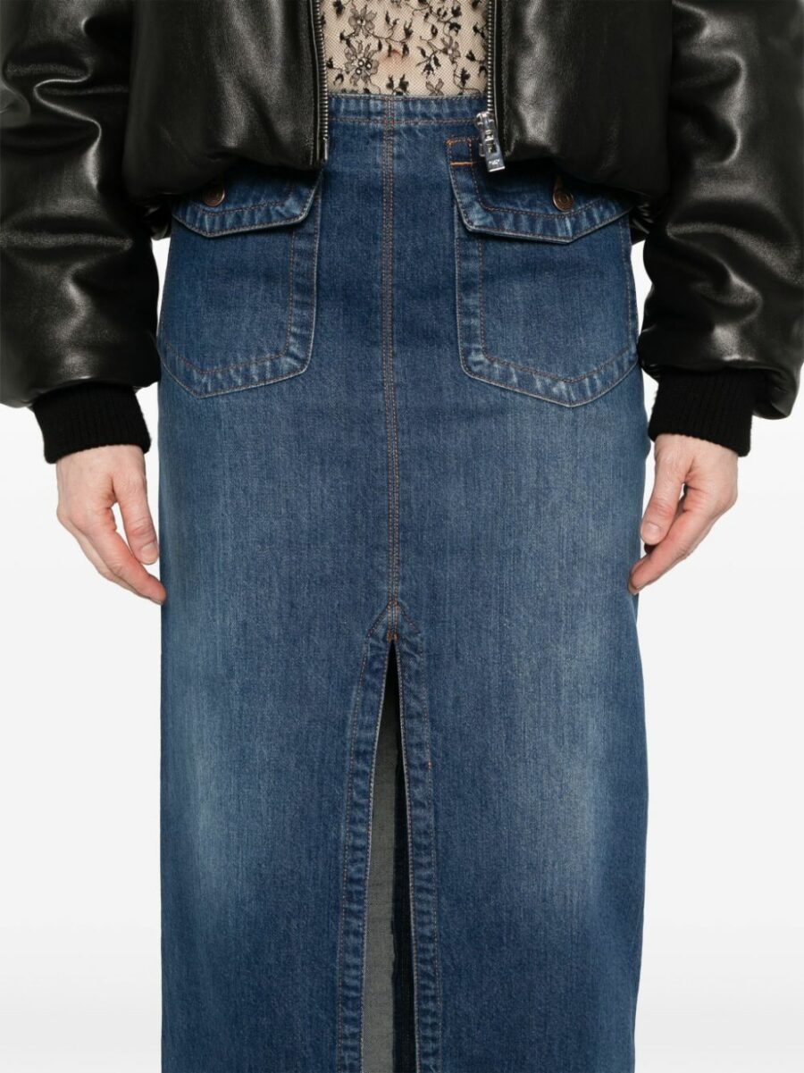 <strong>Chloé </strong><br>Gonna In Denim - immagine 5