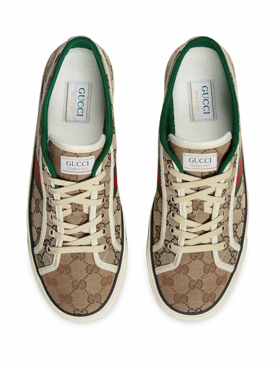 <strong>Gucci </strong><br>Men's Gg  Tennis 1977 Trainer - Image 4