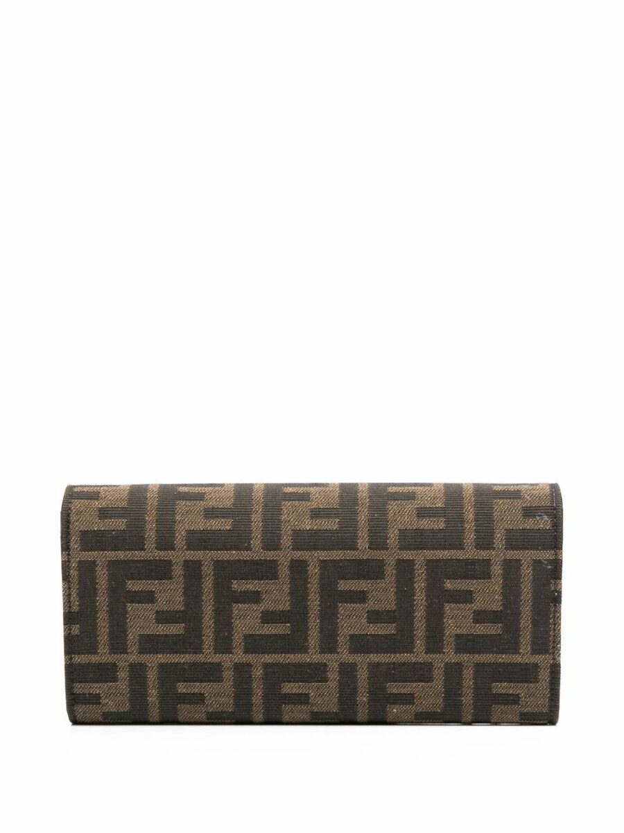 <strong>Fendi </strong><br>Portafoglio Catena Continent Jacquard - immagine 3