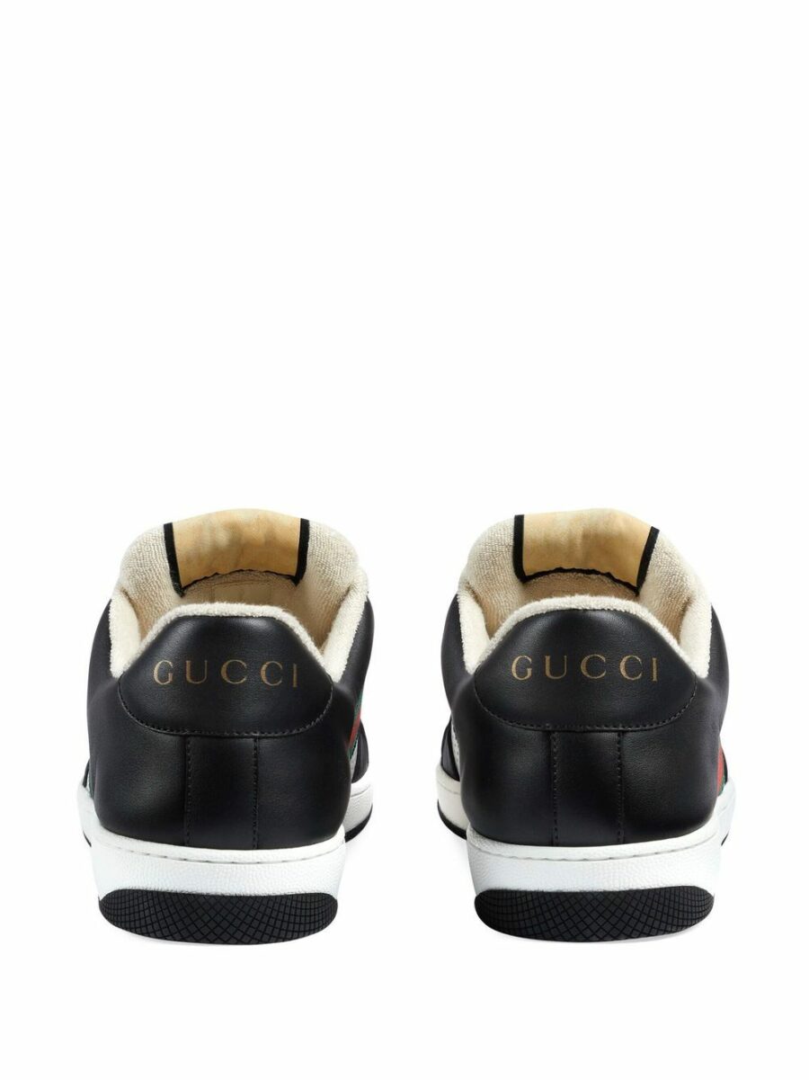 <strong>Gucci </strong><br>Leather Sneakers - Image 3