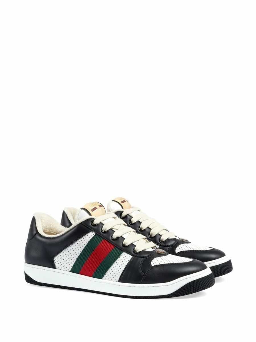 <strong>Gucci </strong><br>Leather Sneakers - Image 4