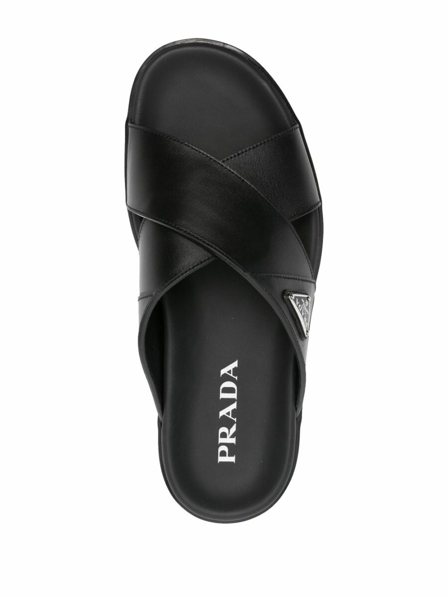 <strong>Prada </strong><br>Nylon Tape Sandals - Image 4