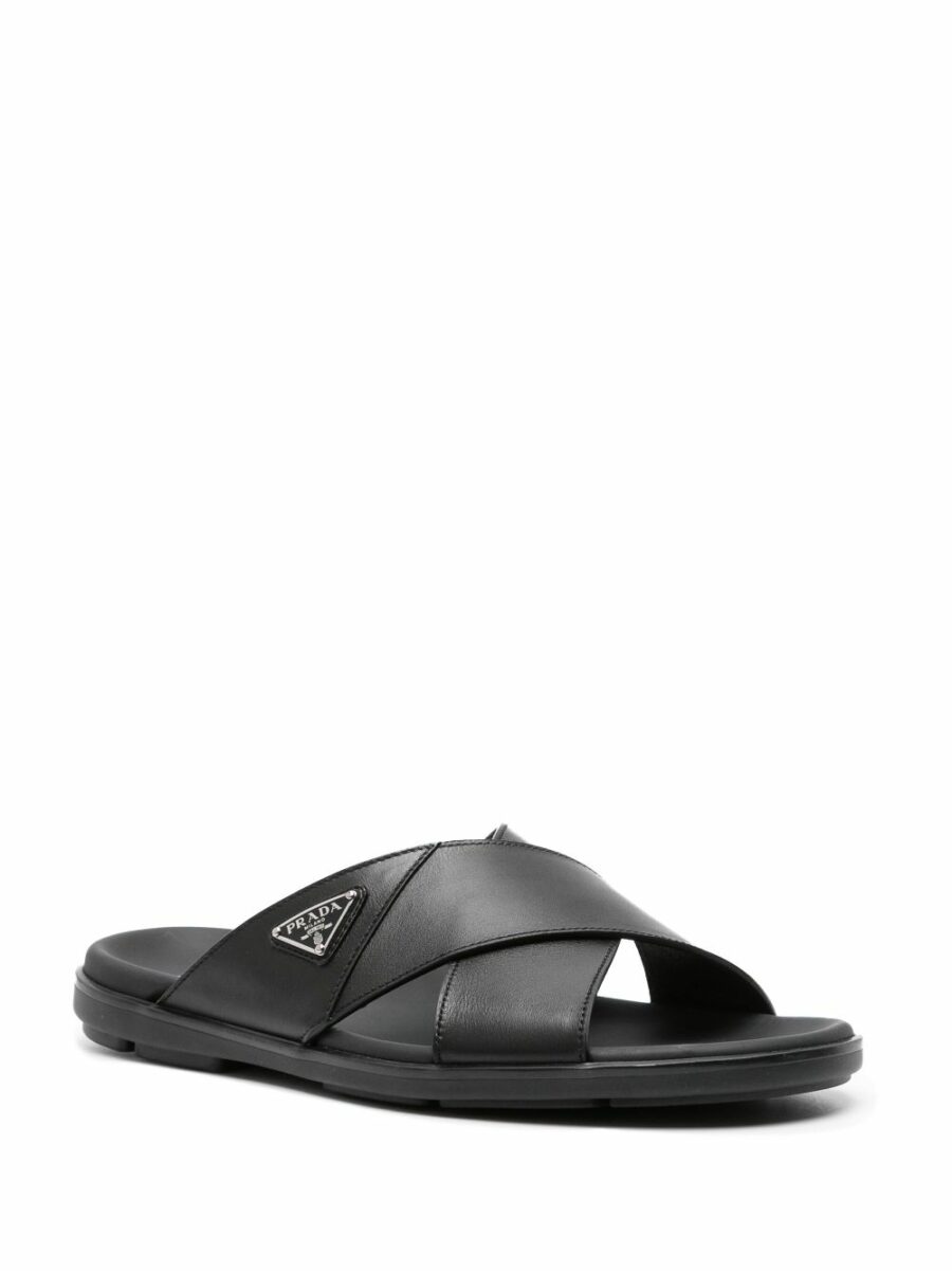 <strong>Prada </strong><br>Nylon Tape Sandals - Image 3