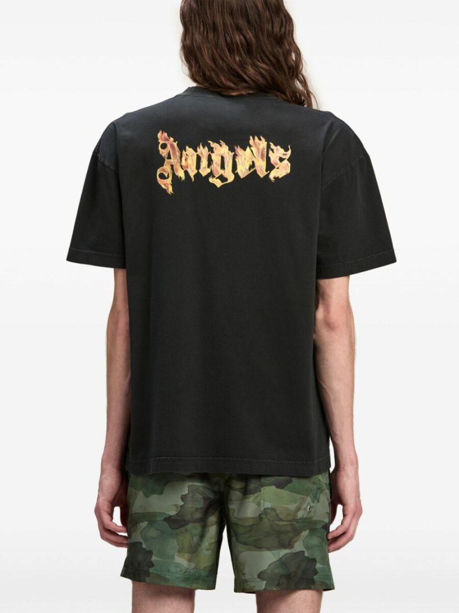 <strong>Palm Angels </strong><br>T-Shirt Logo Burning - immagine 3