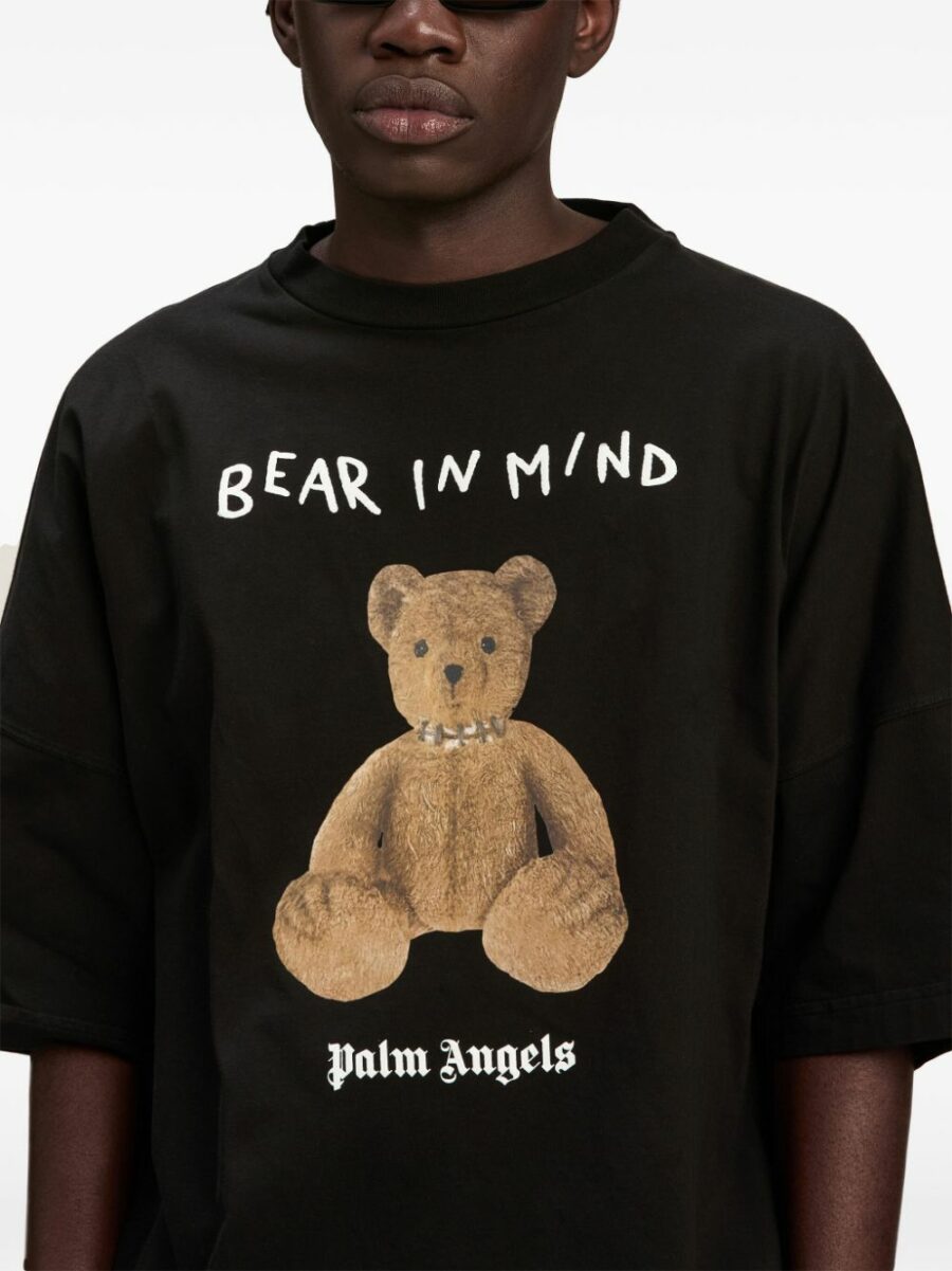 <strong>Palm Angels </strong><br>Bear In Mind Oversize T-Shirt - Image 6