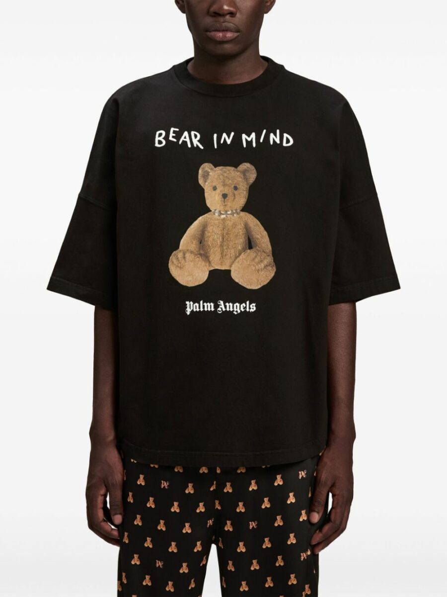 <strong>Palm Angels </strong><br>Bear In Mind Oversize T-Shirt - Image 5