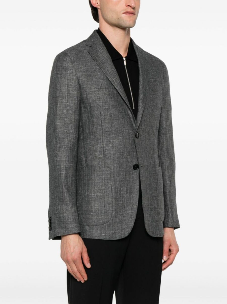 <strong>Zegna </strong><br>Linen And Wool Jacket - Image 3