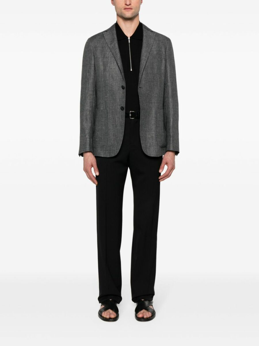 <strong>Zegna </strong><br>Linen And Wool Jacket - Image 5