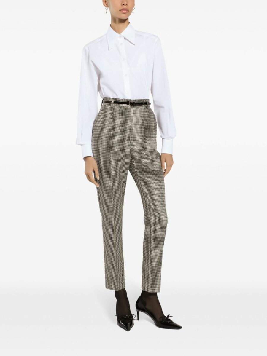 <strong>Dolce & Gabbana </strong><br>Pantaloni Quadri-Check-Tartan - immagine 4