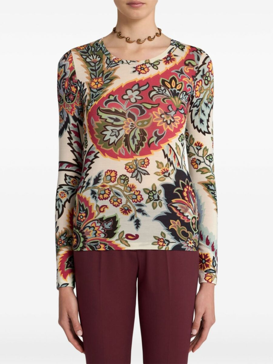 <strong>Etro </strong><br>Top In Jersey - immagine 6