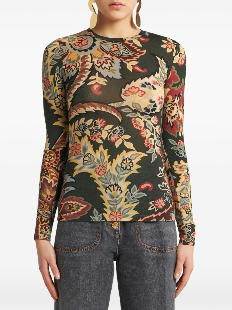 <strong>Etro </strong><br>Jersey Top - Image 5