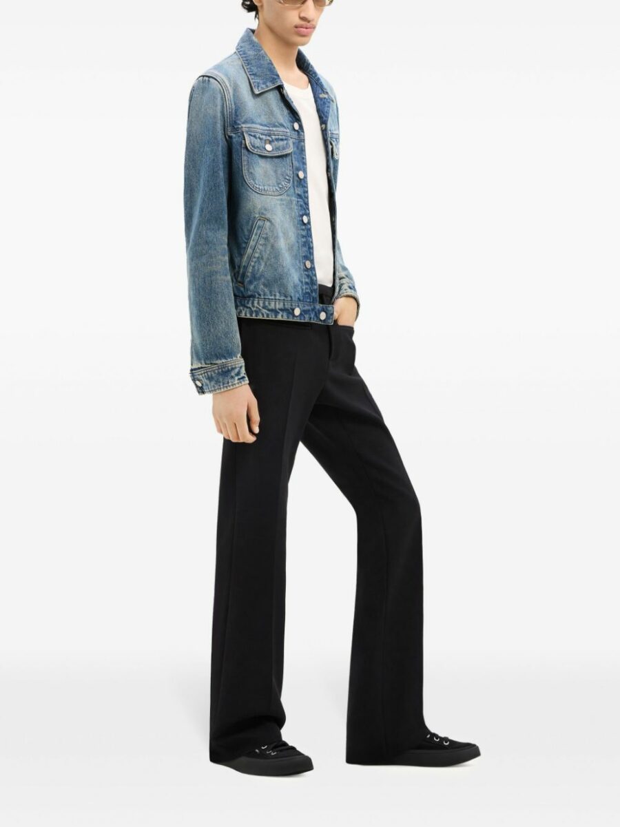 <strong>Courreges </strong><br>Giubbino In Jeans - immagine 4