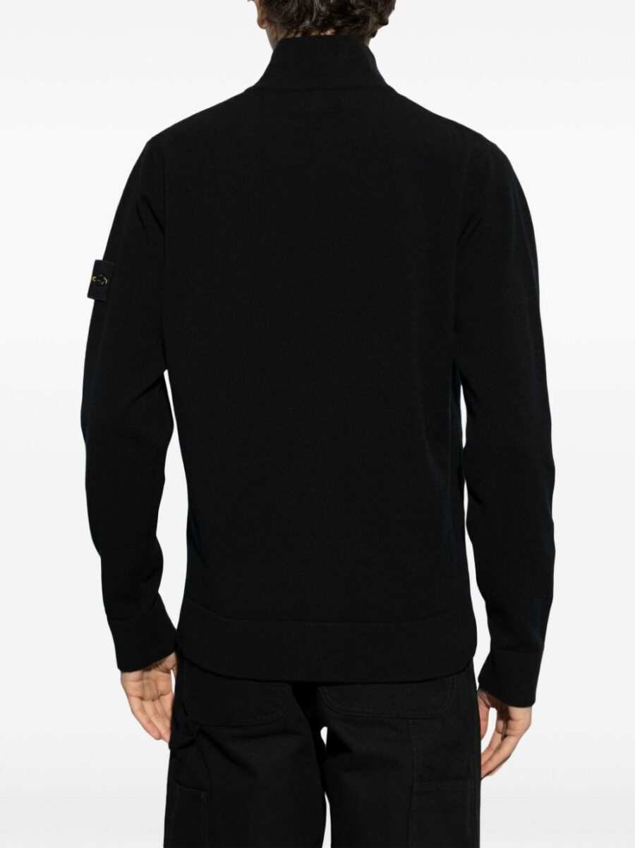 <strong>Stone Island </strong><br>Zipped Sweater - Image 4