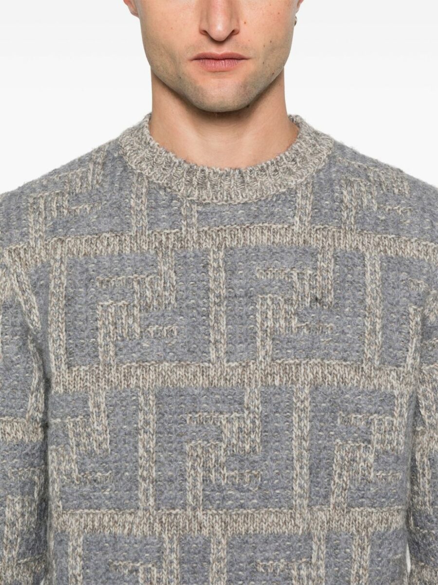 <strong>Fendi </strong><br>Ff Roundneck Sweater - Image 4