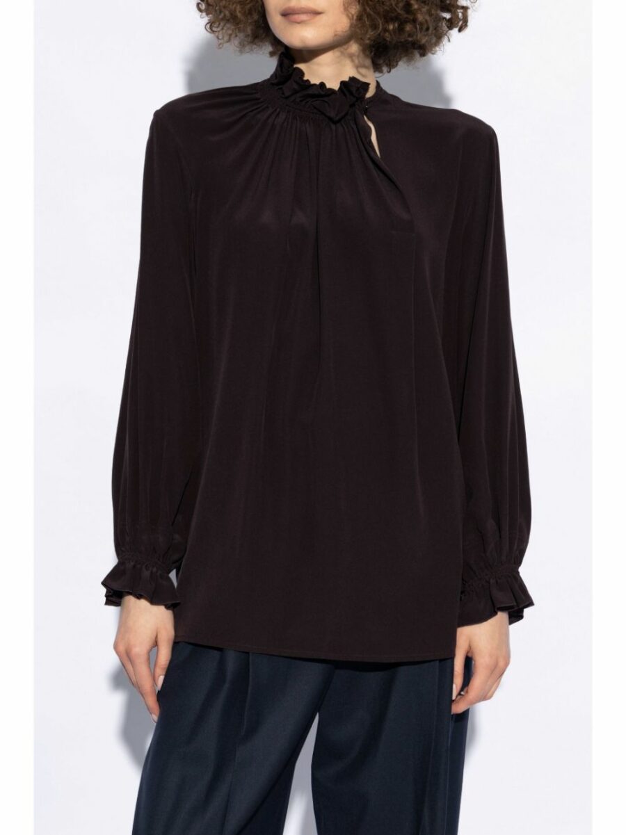 <strong>Victoria Beckham </strong><br>Camicia Con Volant - immagine 4