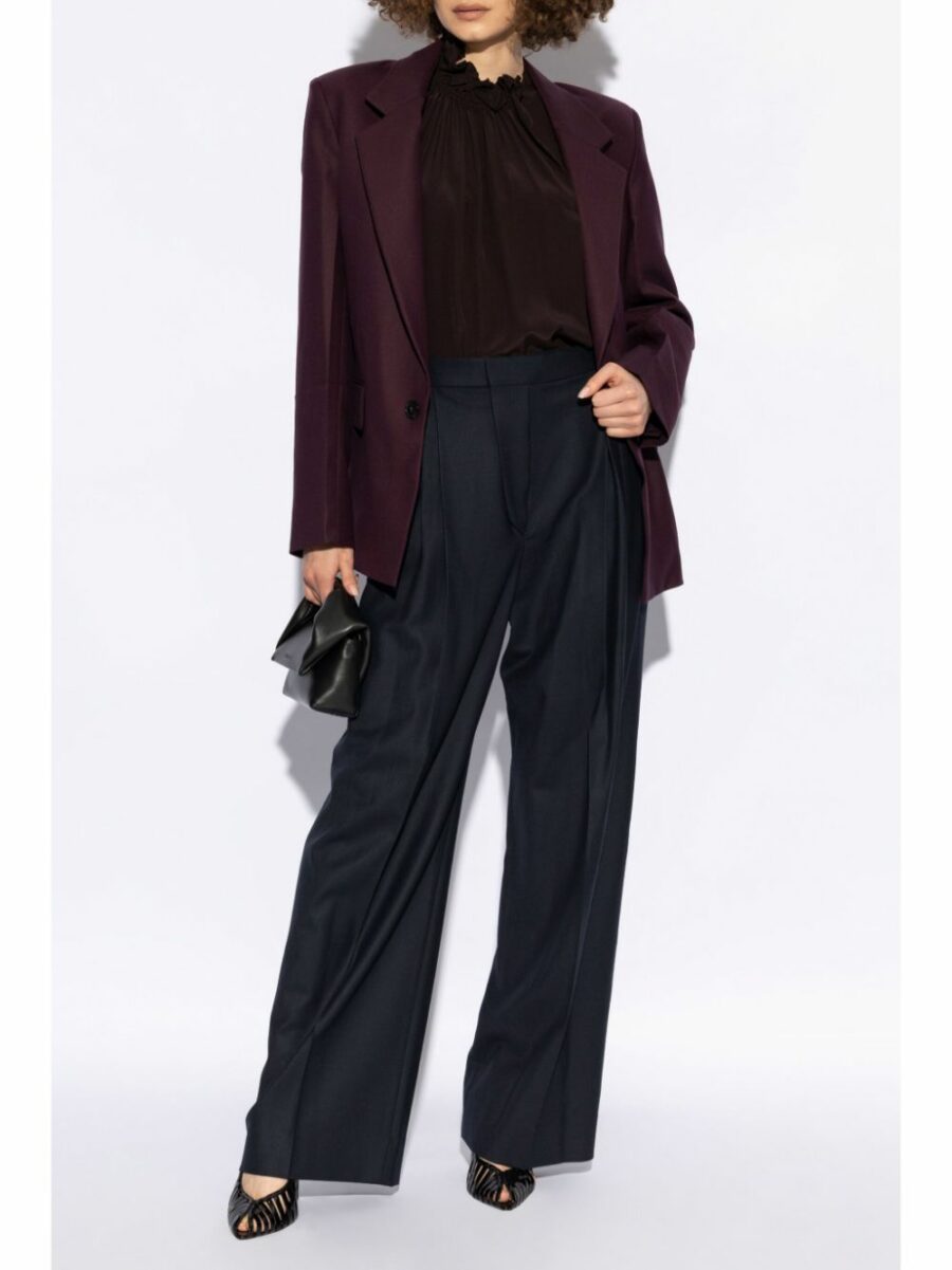 <strong>Victoria Beckham </strong><br>Camicia Con Volant - immagine 3