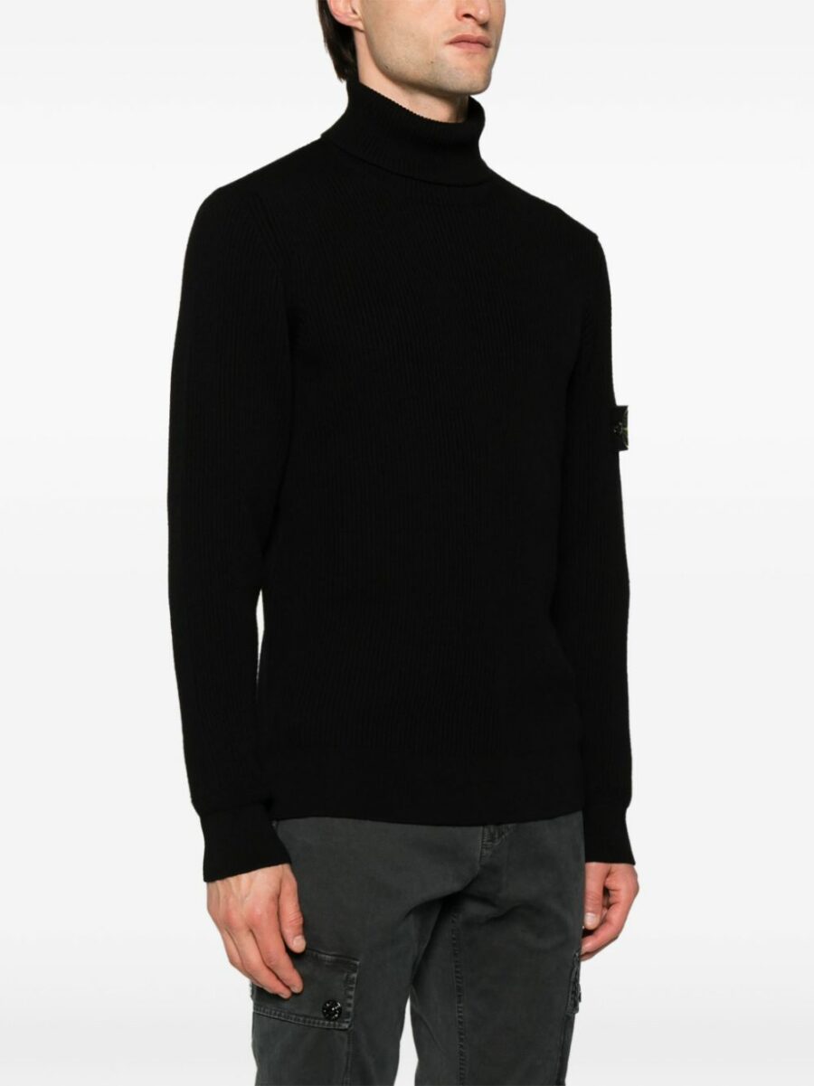 <strong>Stone Island </strong><br>Turtleneck Sweater - Image 2