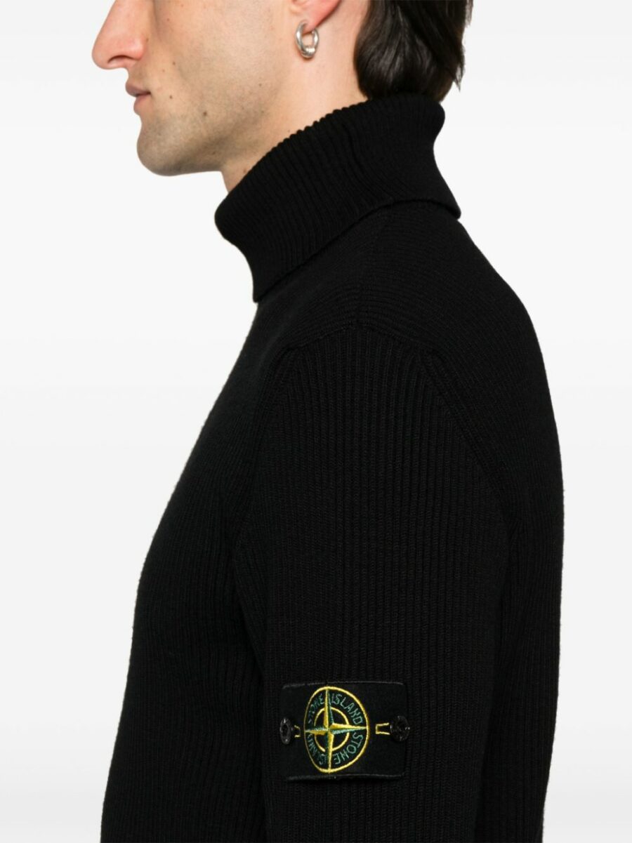 <strong>Stone Island </strong><br>Maglia A Collo Alto - immagine 3