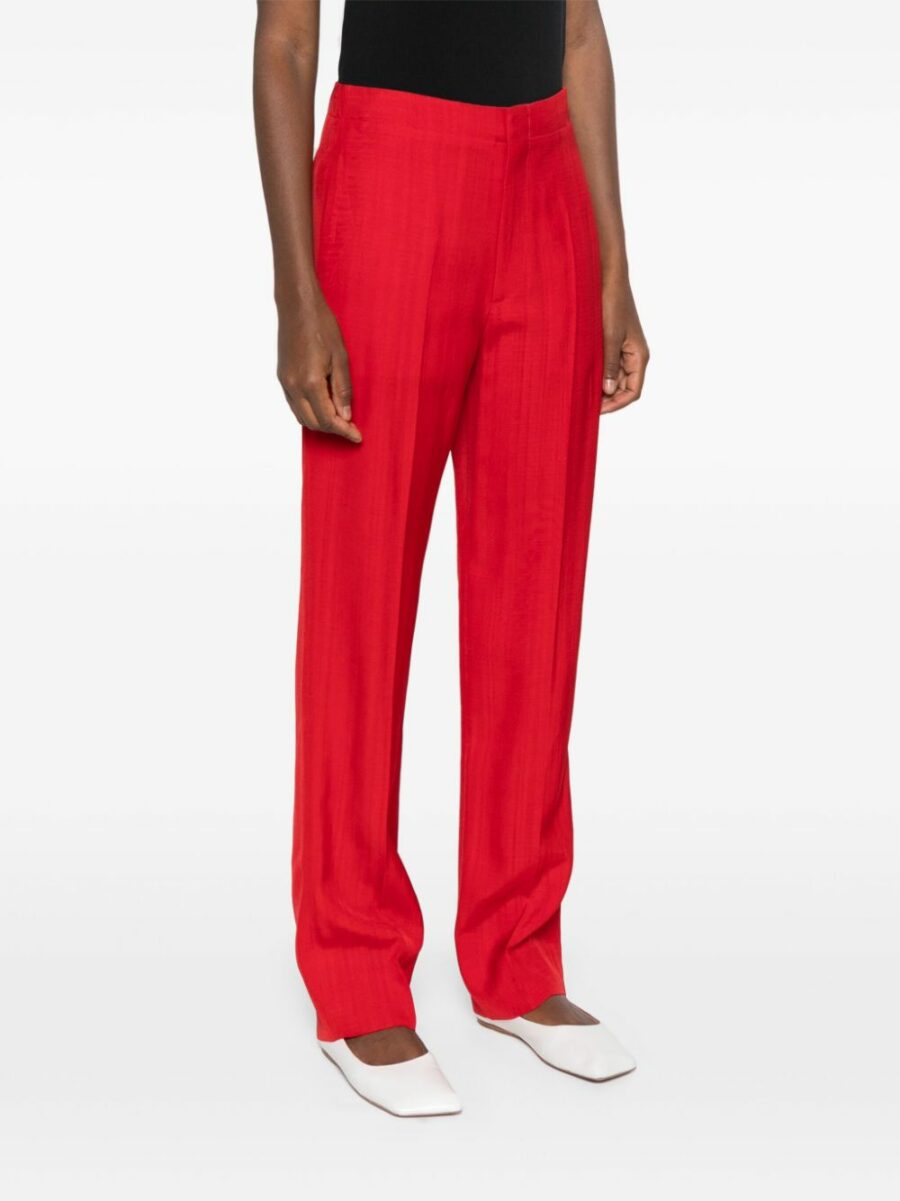 <strong>Victoria Beckham </strong><br>Tapered Leg Trouser - Image 3