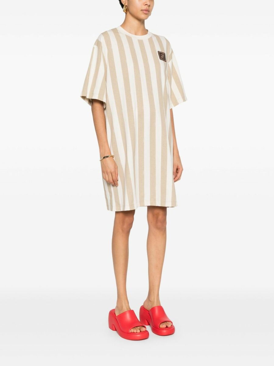 <strong>Fendi </strong><br>Pequin Dress - Image 5