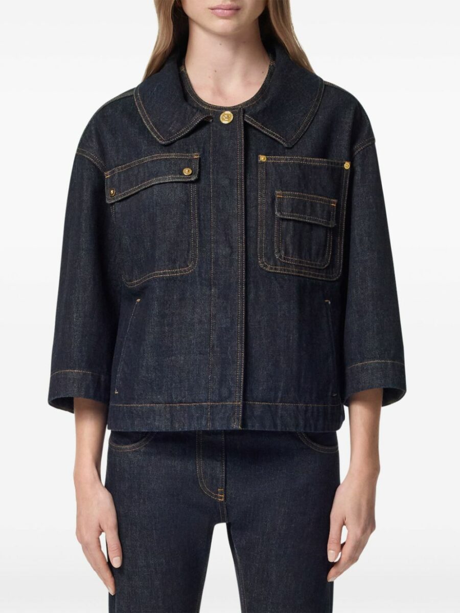 <strong>Versace </strong><br>Denim Jacket - Image 4