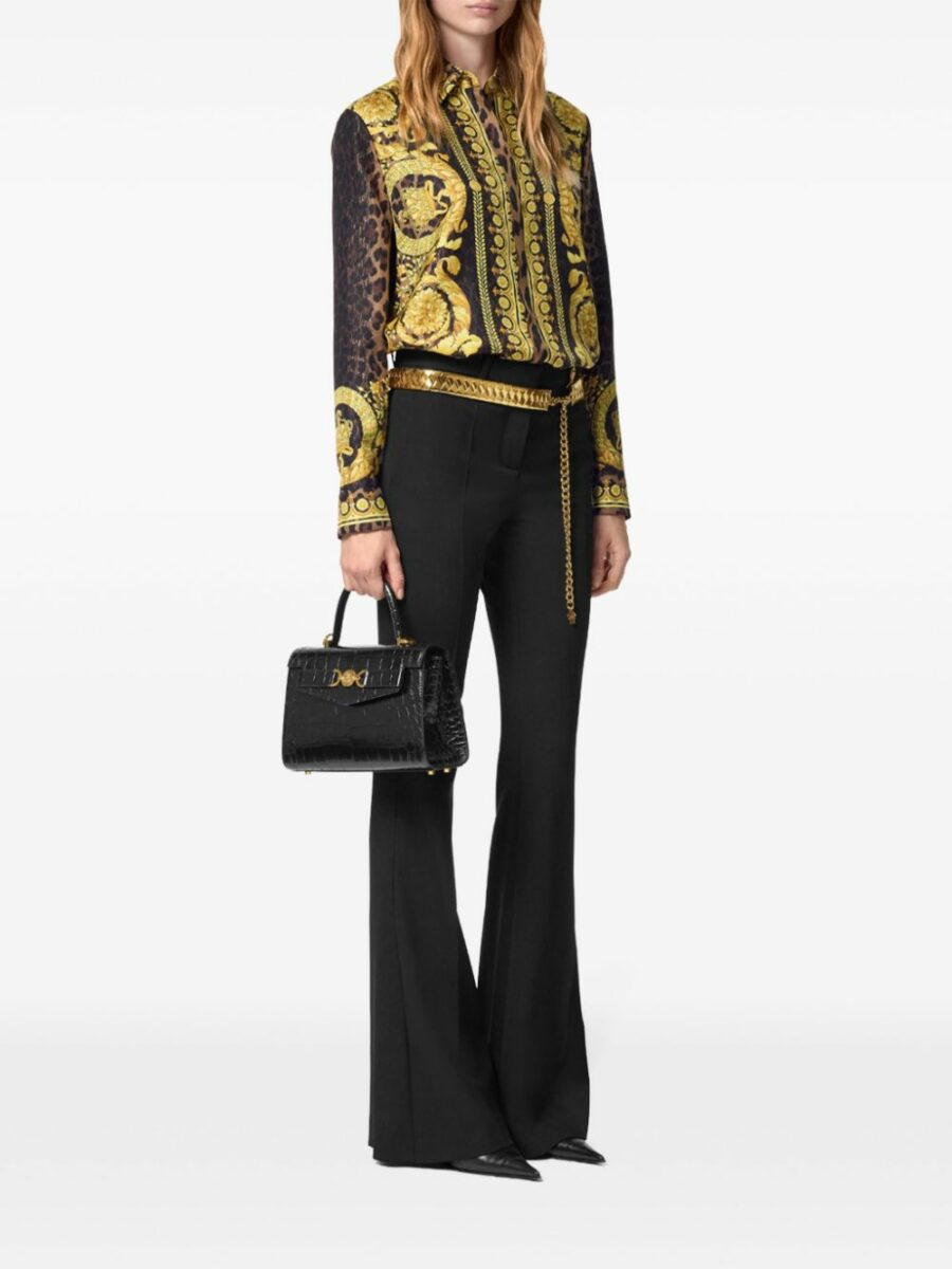 <strong>Versace </strong><br>Camicia Barocco In Seta - immagine 4