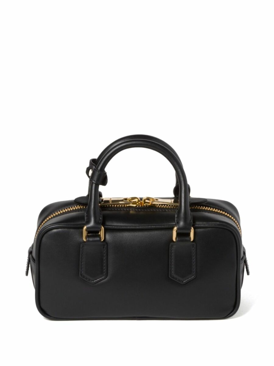 <strong>Miu Miu </strong><br>Arcadie Leather Bag - Image 4