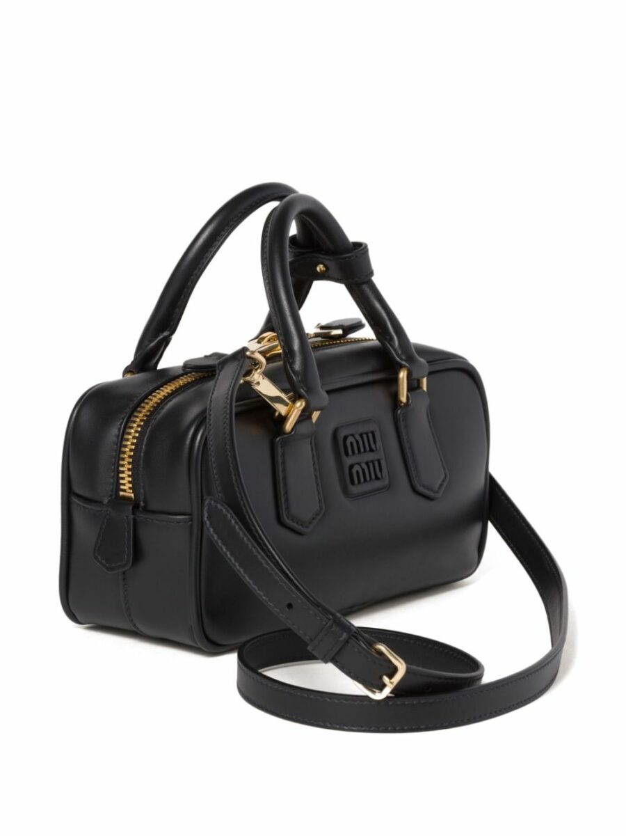 <strong>Miu Miu </strong><br>Arcadie Leather Bag - Image 5