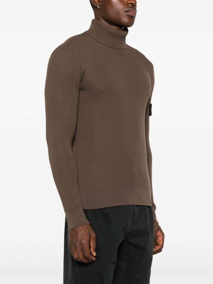 <strong>Stone Island </strong><br>Turtleneck Sweater - Image 3