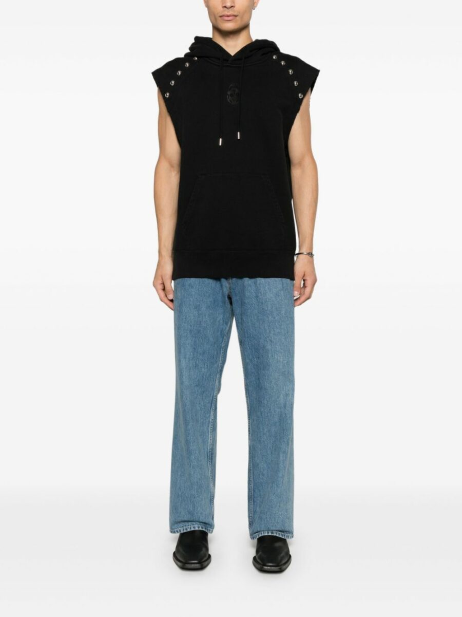 <strong>Alexander Mcqueen </strong><br>Sleeveless Hoodie - Image 4