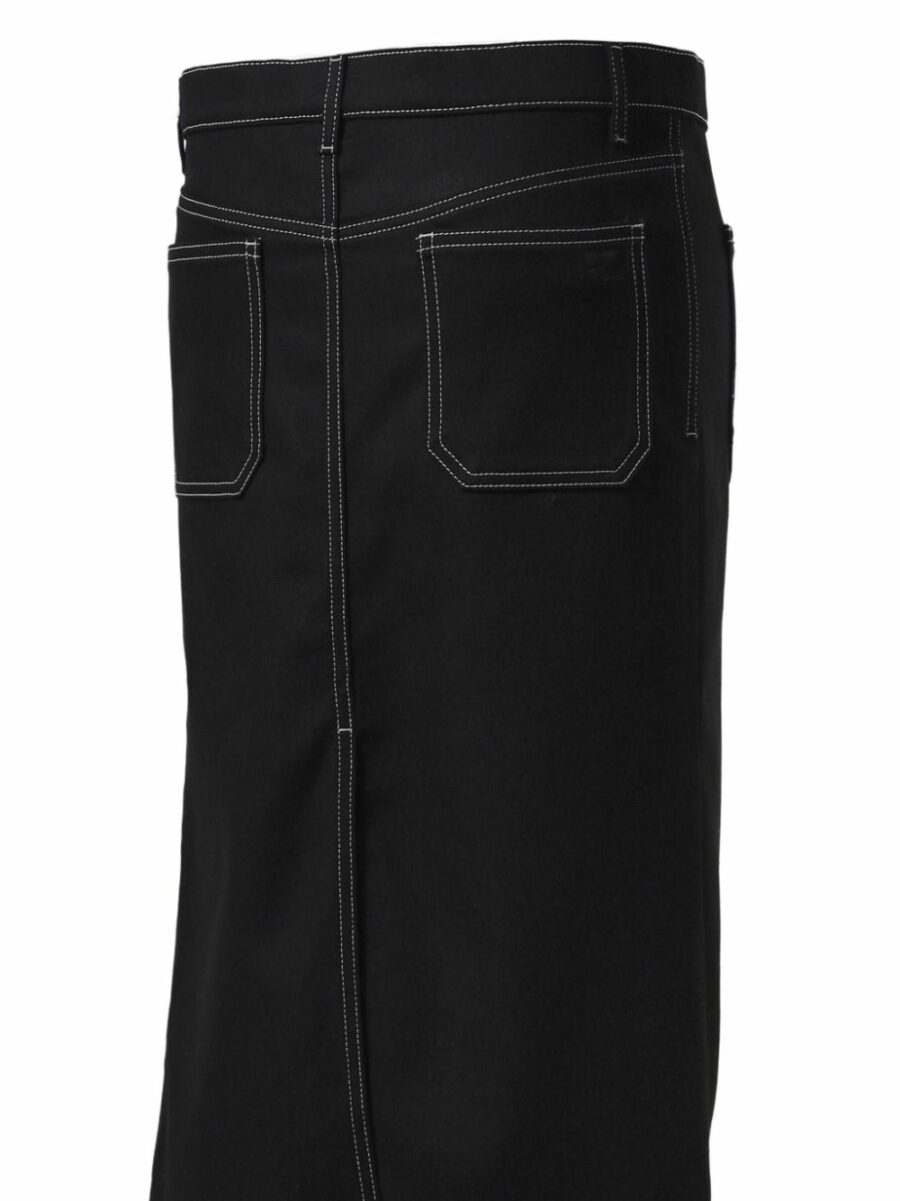 <strong>Courreges </strong><br>2Pocket Denim Skirt - Image 4