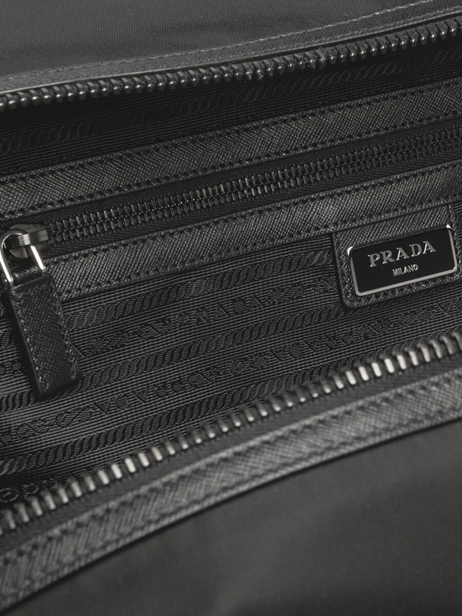 <strong>Prada </strong><br>Re-Nylon And Saffiano Travel Bag - Image 5