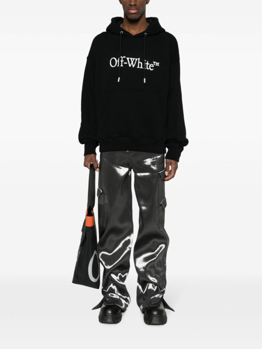 <strong>Off-White </strong><br>Big Bookish Skate Hoodie - Image 4