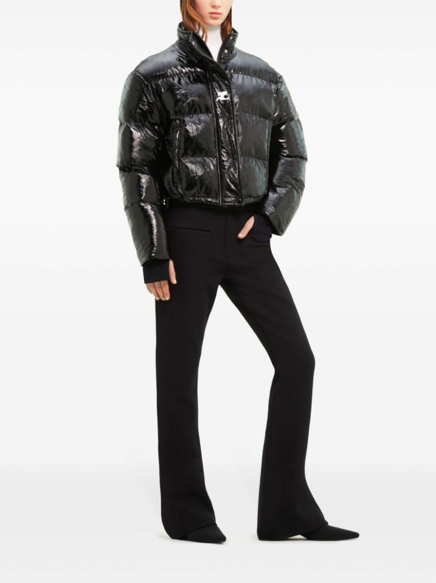 <strong>Courreges </strong><br>Vinyl Puffer Jacket - Image 3