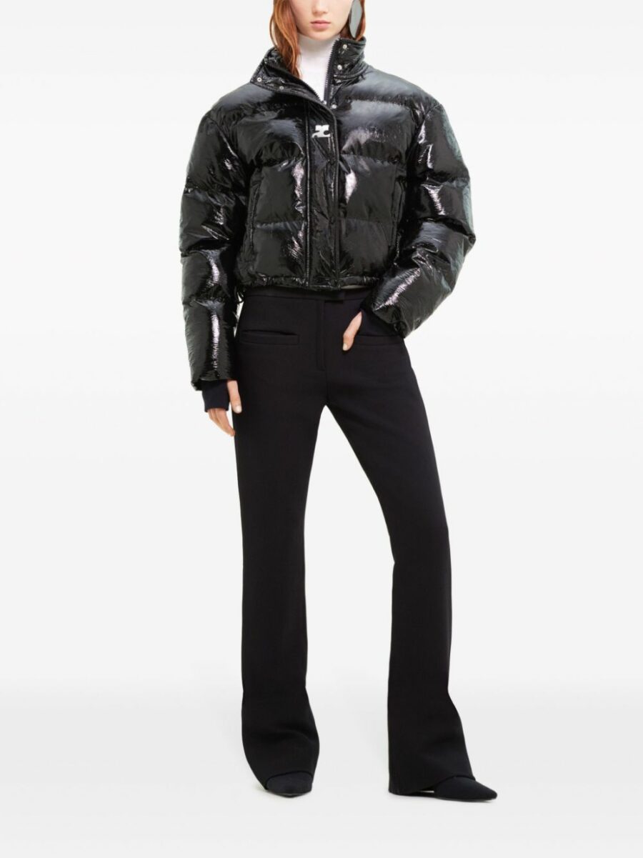 <strong>Courreges </strong><br>Vinyl Puffer Jacket - Image 4