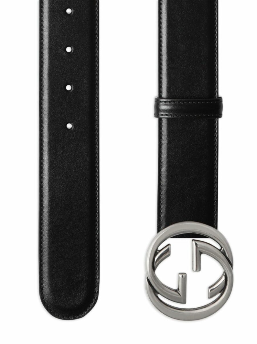 <strong>Gucci </strong><br>Cintura Con Fibbia Incrocio Gg - immagine 3