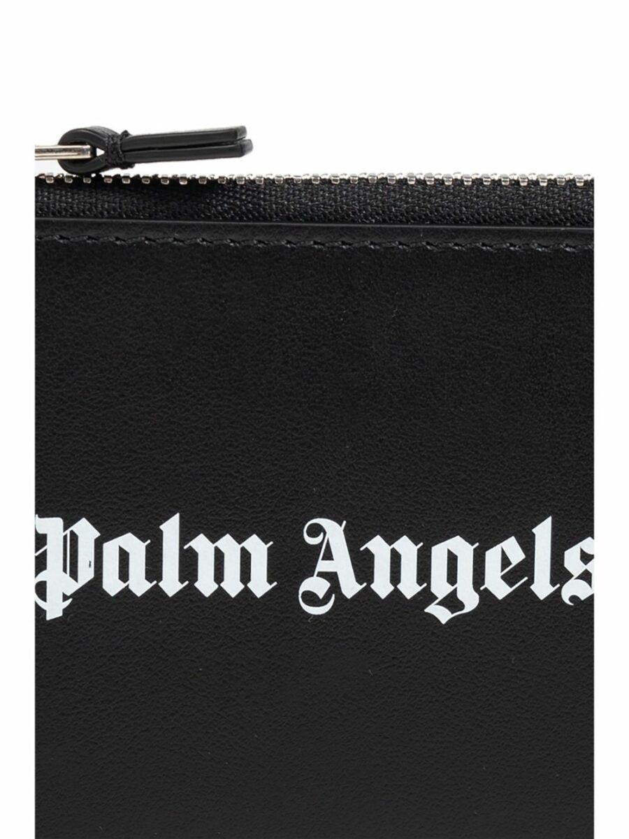 <strong>Palm Angels </strong><br>Porta Carte Logo Zip - immagine 3