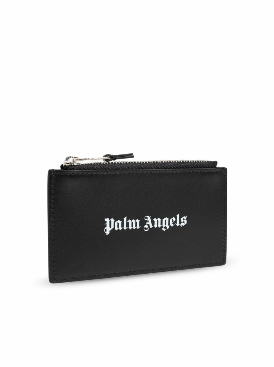 <strong>Palm Angels </strong><br>Porta Carte Logo Zip - immagine 4