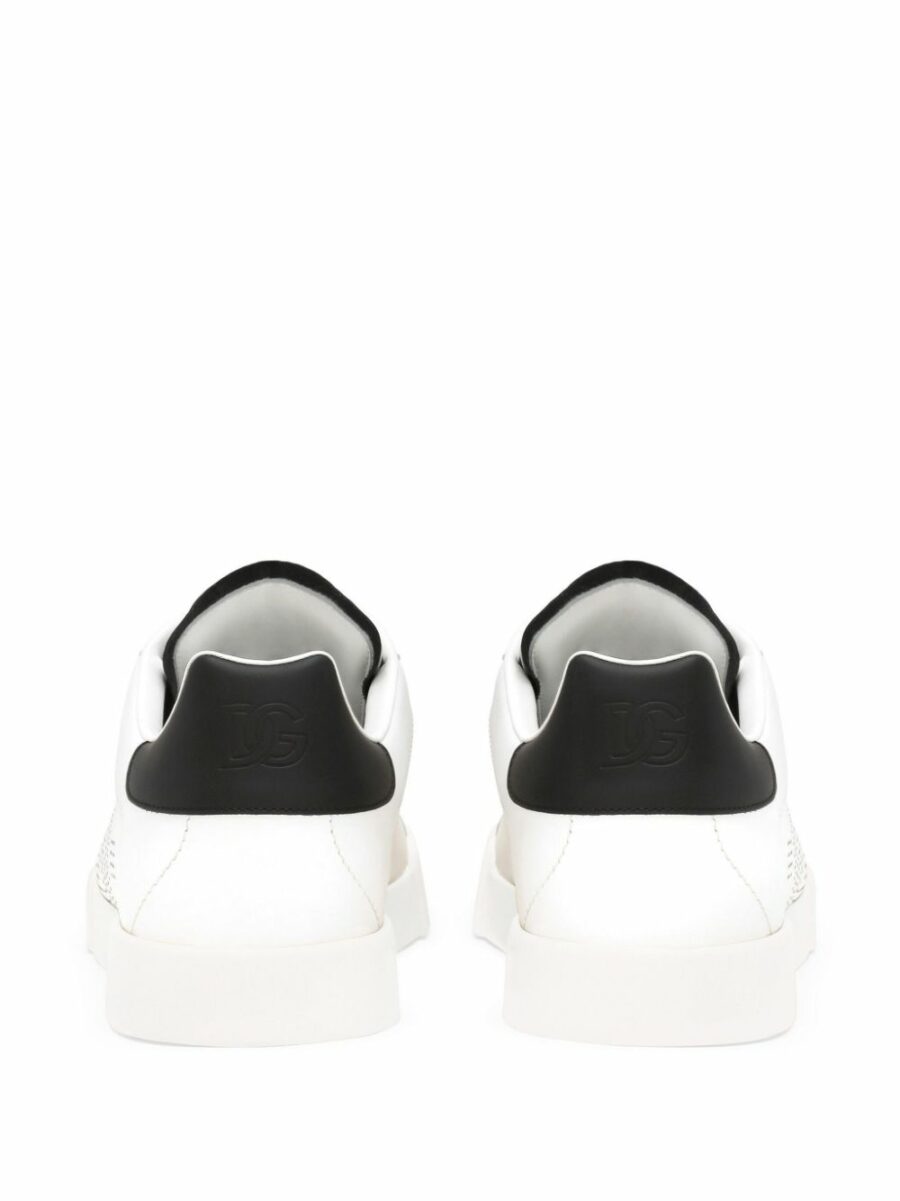 <strong>Dolce & Gabbana </strong><br>Calfskin Low Sneakers - Image 3